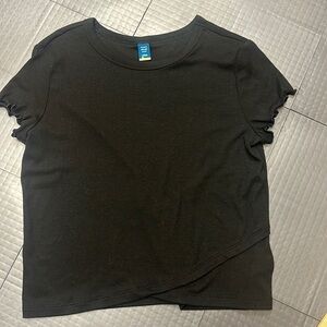 OLD NAVY GIRLS SIZE 18 XXL GO-DRY ULTRALITE T SHIRT BLACK